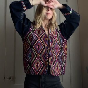 Guatemalan Embroidered Jacket